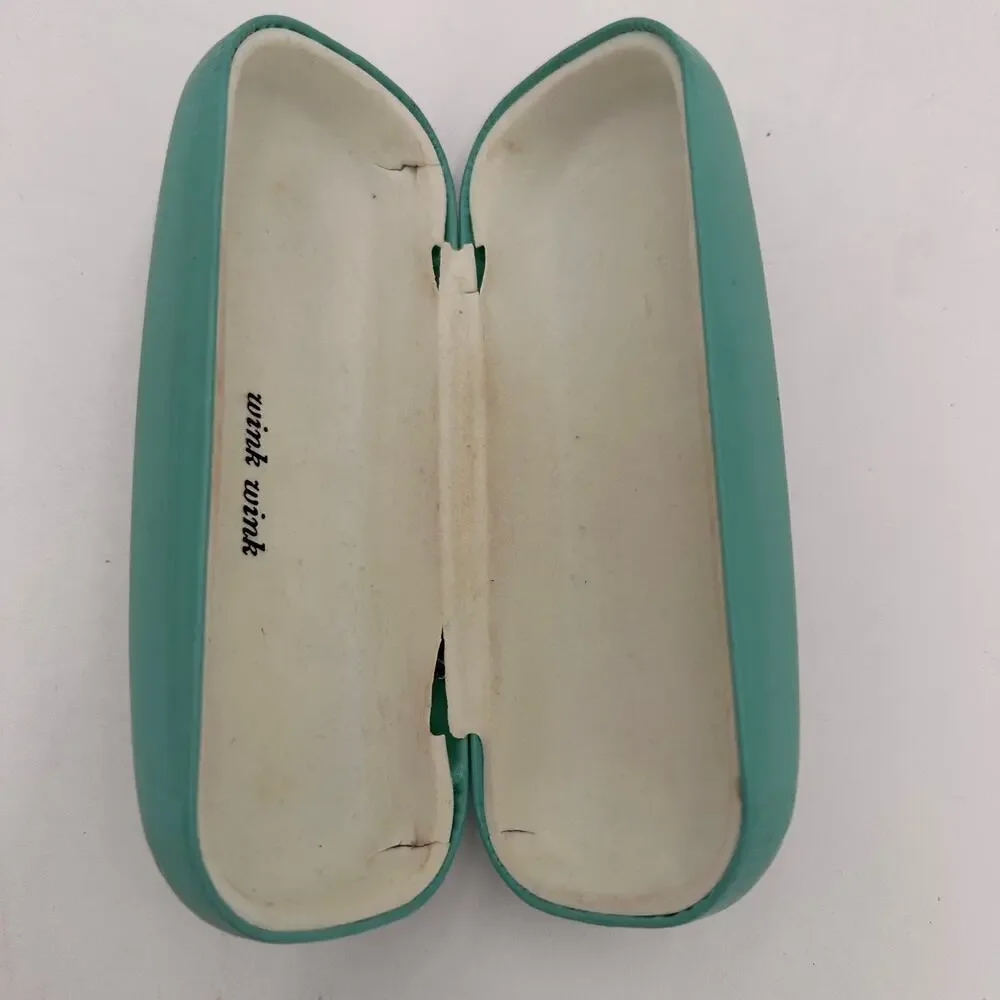 Kate Spade Green Teal Sunglasses Case